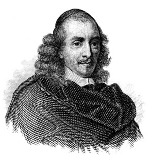 Pierre Corneille, 1606 - 1684, a French author and dramatist of the Baroque, Portrait von Pierre