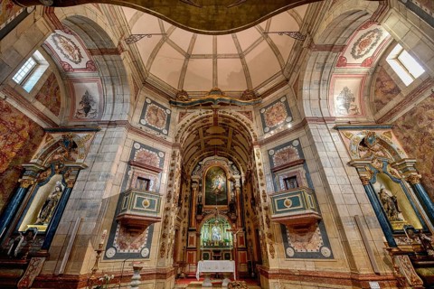 Church and Convent of Nossa Senhora da Piedade, Interior, Santarem, Ribatejo, Portugal