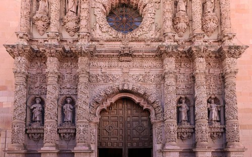 Cathedral Our Lady of the Assumption of Zacatecas, Catholic Basilica in Zacatecas historic center