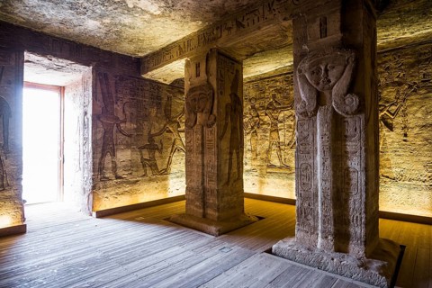 Abu Simbel Temple, Temple of Nefertari, UNESCO World Heritage Site, Luxor, Egypt