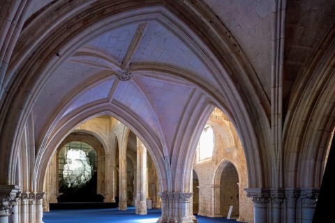 Church and Convent of Saint Francis, Church interior, Santarem, Ribatejo, Portugal