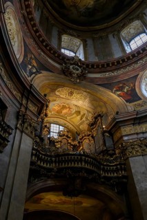Peterskirche, organ, dome, Vienna