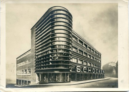Schocken department store, Stuttgart, architecture, Erich Mendelsohn, new building, modern