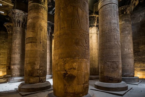 Horus Temple, Edfu, Upper Egypt, Egypt