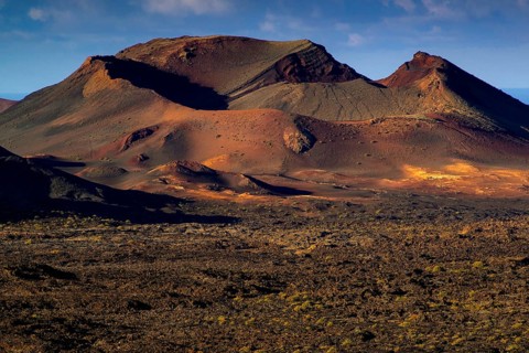 Canary Islands, Lanzarote, Timanfaya National Park, Dunes, Lanzarote, Canary Islands, Spain