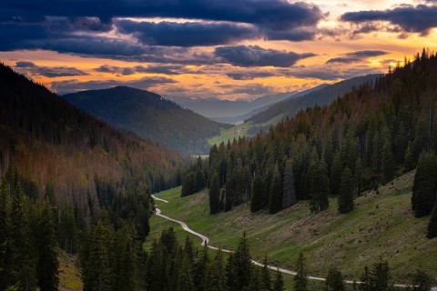 New Year's Eve Valley, Toblach, Bolzano, Dolomites, Italy