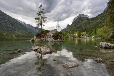 Hintersee, Ramsau, Berchtesgaden National Park, Germany