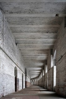 Unfinished portico of the NS Congress Hall, 1943, Reichsparteitagsgelände Documentation Center,