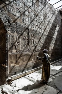 Luxor Temple, UNESCO World Heritage Site, Luxor, Egypt