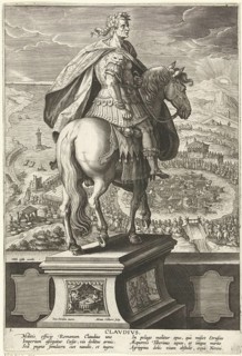 Tiberius Claudius Caesar Augustus Germanicus, in front of taking power Tiberius Claudius Nero