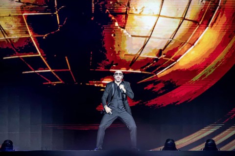 Pitbull at the Lollapalooza Festival on the Olympic Site, Berlin, 18.07.2026