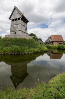 Tower Hill Castle, Lütjenburg, Schleswig-Holstein, Germany