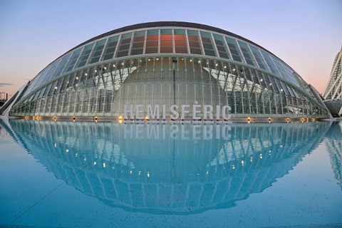 L'Hemisferic, IMAX cinema, Ciudad de las Artes y de las Ciencias, city of arts and sciences built