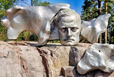 The Sibelius Memorial in Helsinki, Finland