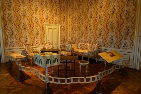 Schloss Hof, guided tour, interior, Marchfeld, Lower Austria