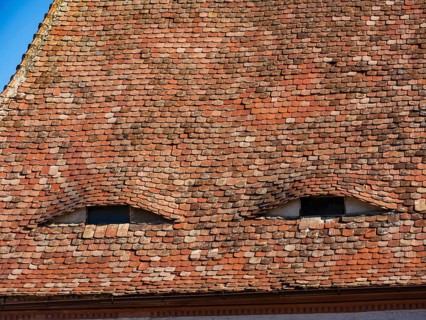 Skylight, eyes of the city, Sibiu, Sibiu, Transylvania, Romania
