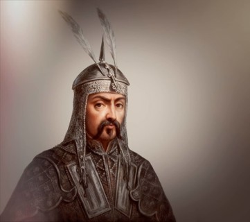 Genghis Khan, Dschingis Khan, or Chinggis Khan, born Temüjin, Temüdschin or Temüüdschin, c.?1162 –