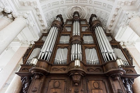 Interior view, St Blasien Cathedral, St. Blasien, Black Forest, Southern Black Forest,