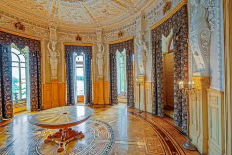 Interior view of Schwerin Castle Germany