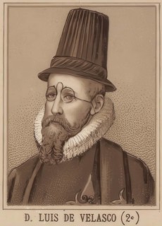 Luis de Velasco y Castilla, marques de Salinas, (* 1539 in Carrion de los Condes, Spain, died 1617