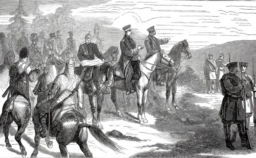 Russo-Ottoman War (1877–1878) . Cavalry of the Caucasus Army, under the supreme command of Grand