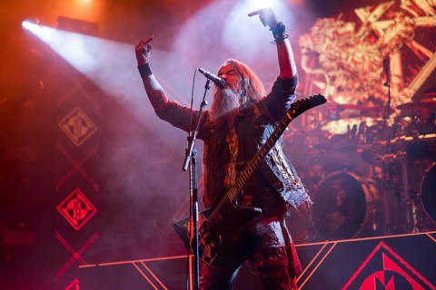 Robb Flynn, singer of Machine Head live on An Evening with, Machine Head Tour in Berlin's