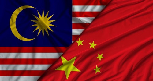 Bilateral relations between Malaysia and China. Flag of Malaysia and China