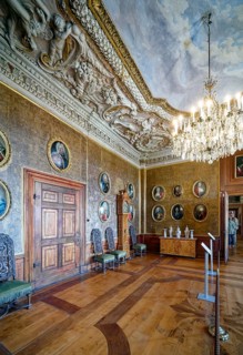 Duke's working cabinet, Friedenstein Castle, former residence of the Dukes of Saxe-Coburg and
