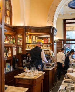 Gilli Italian Bar and Restaurant on Piazza della Repubblica, Florence, Italy
