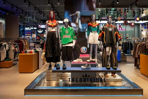 Adidas Shop World Cup Streetwear from Germany and Mexico, Bangkok, Thailand