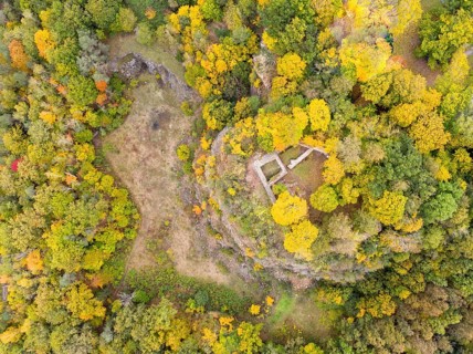 Reichenfels Castle Ruins, Reichenfels, Thuringia, Cultivated Landscape, Landscape, Landscape,