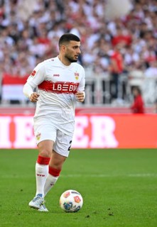 Deniz Undav VfB Stuttgart (26) Action on the ball Football Bundesliga, MHPArena, MHP Arena