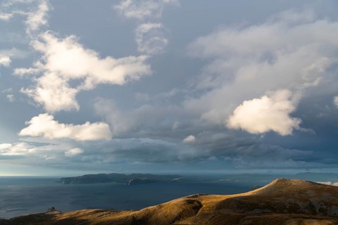 Evening lighting, Söröya, Finnmark, Norway, September 2018