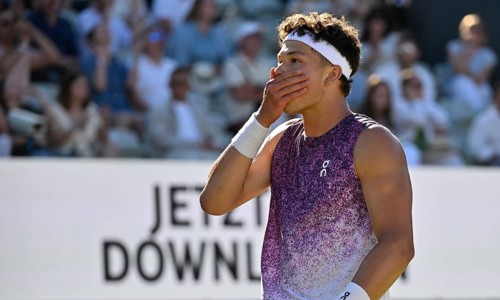 Ben Shelton USA gesture disappoints BOSS Open 2026, ATP 250 tennis, lawn tournament, Stuttgart,