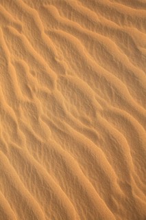 Sand waves with elegant, natural patterns in warm shades of brown, wallpaper, wave pattern in sand,