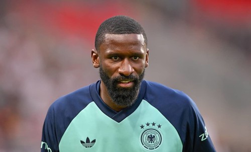 Warm-up training Antonio Rüdiger GER (02) portrait international football match, Germany, MEWA