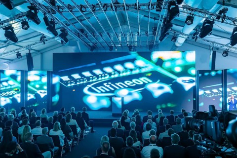 Infineon Smart Power FAB opened in Dresden, Dresden, Saxony, Germany