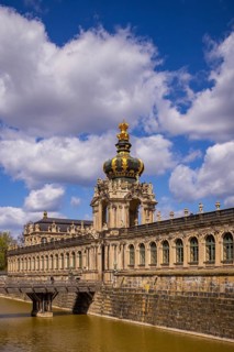 Dresdner Zwinger, Kronentor, Dresden, Saxony, Germany