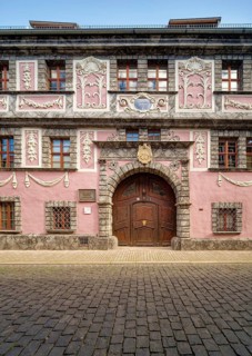 Klopstockhaus, Friedrich Gottlieb Klopstock, baroque, decorative façade, patrician, patrician