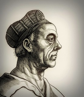 Portrait of Jakob Fugger, 1459, 1525, German businessman, digitally edited