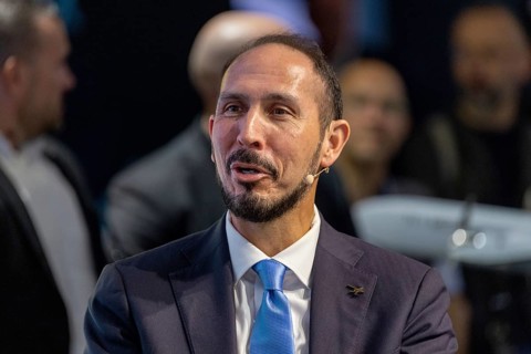 Orlando Sanchez Jr, President of Lockheed Martin Aeronautics, at the SACEUR discussion during the