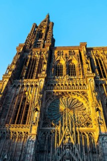 Cathedral tower, Strasbourg, Alsace, France