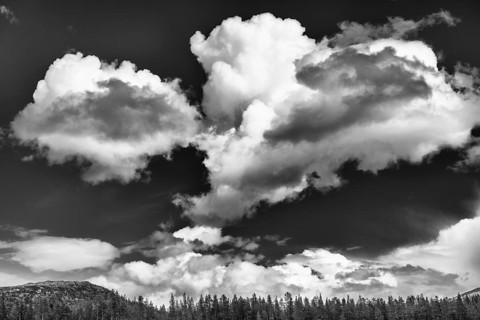 Cloud atmosphere, Alvdal Vestfjell, Hedmark, Innlandet, Norway, June 2026