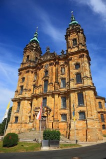 Vierzehnheiligen Basilica, Bad Staffelstein, Lichtenfels district, Upper Franconia, Bavaria,