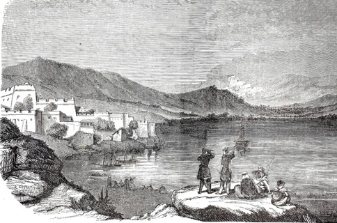 Historical view of Cherchell, also historically associated with the Kabylie or Greater Kabylie