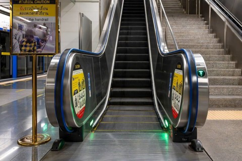 Escalator, Bangkok, Thailand