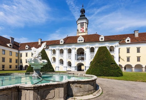 Augustiner Chorherrenstift Sankt Florian, Adlerbrunnen, Upper Austria, Austria