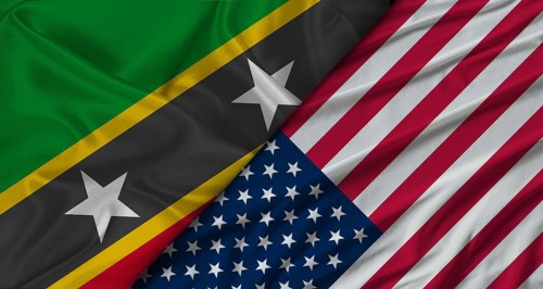 Bilateral relations between Saint Kitts and Nevis and United States. Flag of Saint Kitts and Nevis