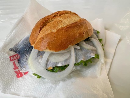 Herring rolls, fish rolls, Bismarck herring rolls, herring rolls with Bismarck herring, herring,