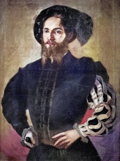 Cesare Borgia (1475–1507), son of Pope Alexander VI, a renowned condottiero, politician and
